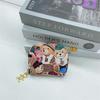 Little Bear Short Half Circle Wallet Card Bag Multi Functional Zero Wallet Female Card Holder Zipper Wallet