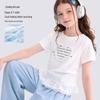 Duomiaowu Girls' Fashion Short Sleeve T-Shirt