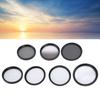Camera Lens Filter Kit UV CPL ND8 Soft White Graduated Grey 10X Macro 6 Points Star Filter Set for Photography