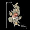 Golden Yellow I Water-Soluble Embroidery Three-Dimensional Lace Bead Sticky Flower Diy Sewing Decoration With Clothing Accessories Lace