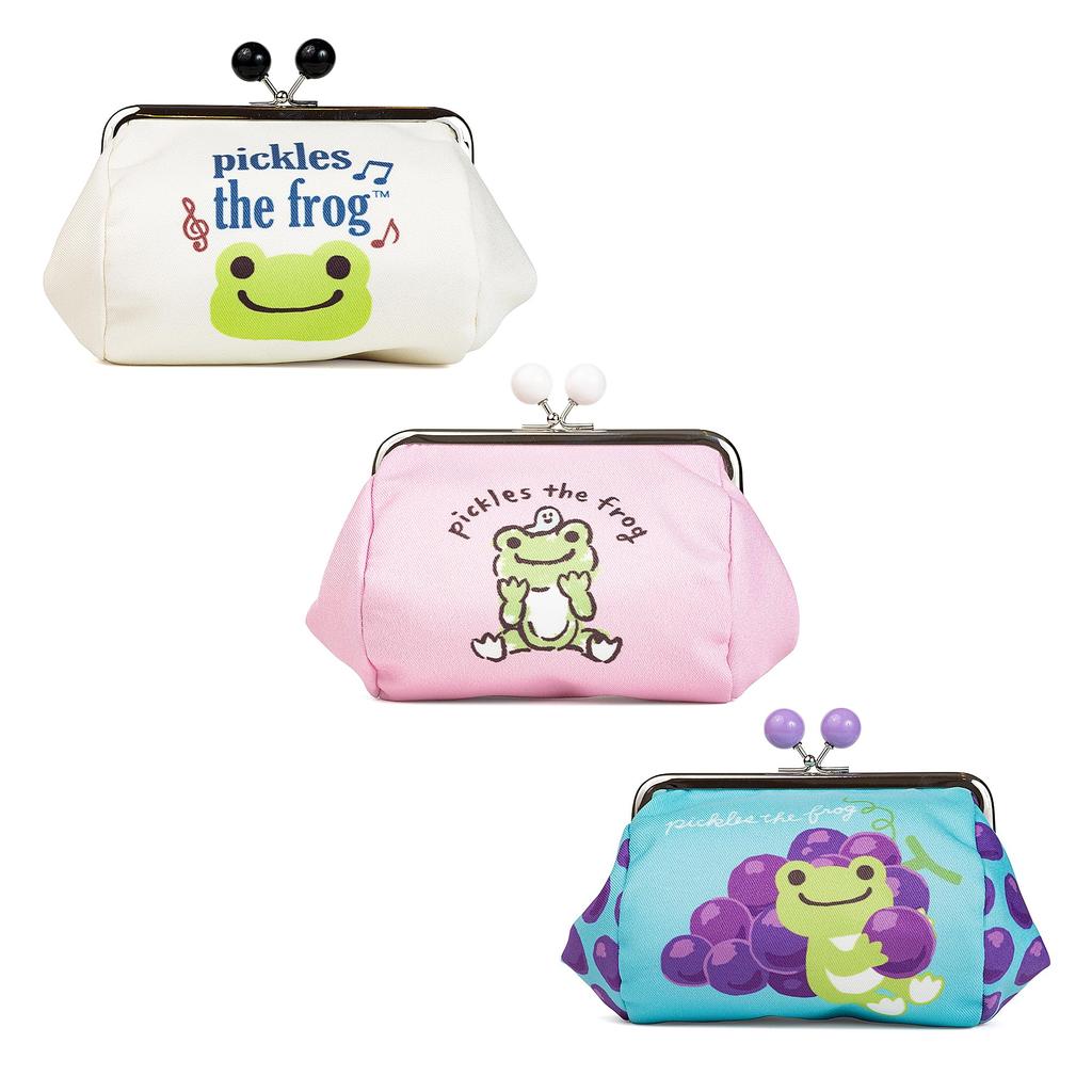 Pickles the Frog Tawara Pouch (Crayon Touch)