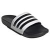 adidas Adilette Comfort Slip Resistant Slide Slippers Unisex Black White GZ5893