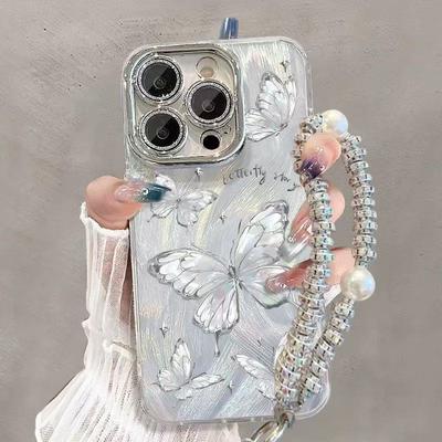Flying Butterfly for IPhone 16 Mobile Phone 15 Case 14 Protection for IPhone 13 Set 12 Silicone Full Cover 11pr