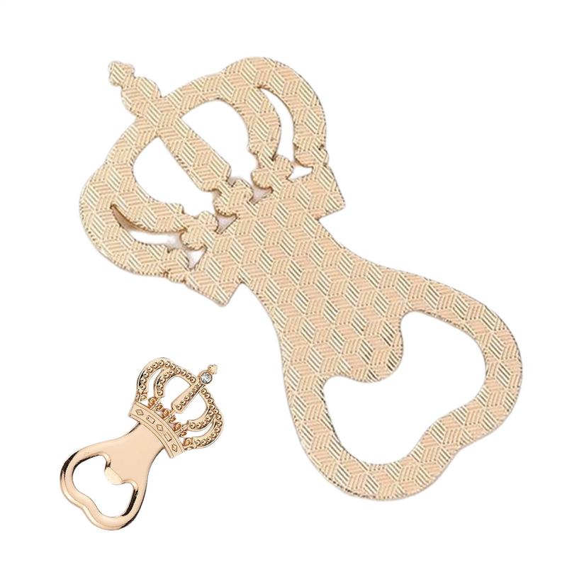 

Metal Bottle Opener Zinc Alloy Crown-Shaped Bottle Jar Opener Compact Soda Caps Remover Gadgets Opening Tools For Travel Camping China Mainland