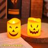 LED Candle Light Battery Powered Pumpkin Skull Ghost Spooky Light Halloween Party Decora Ambiance Electronic Candle Lights
