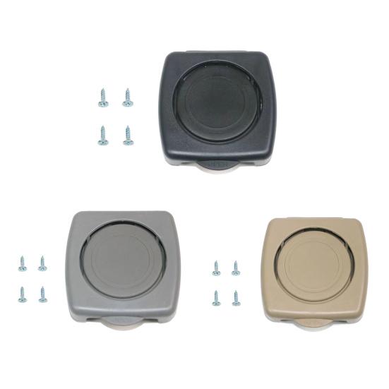 Faltbarer Auto-Getränkehalter Universeller Halter für Wohnmobil, Van, LKW, Boot Verstellbare Klipp-on Lüftungshalterung mit Stoßdämpfenden Polstern Tragbares Auto-Zubehör