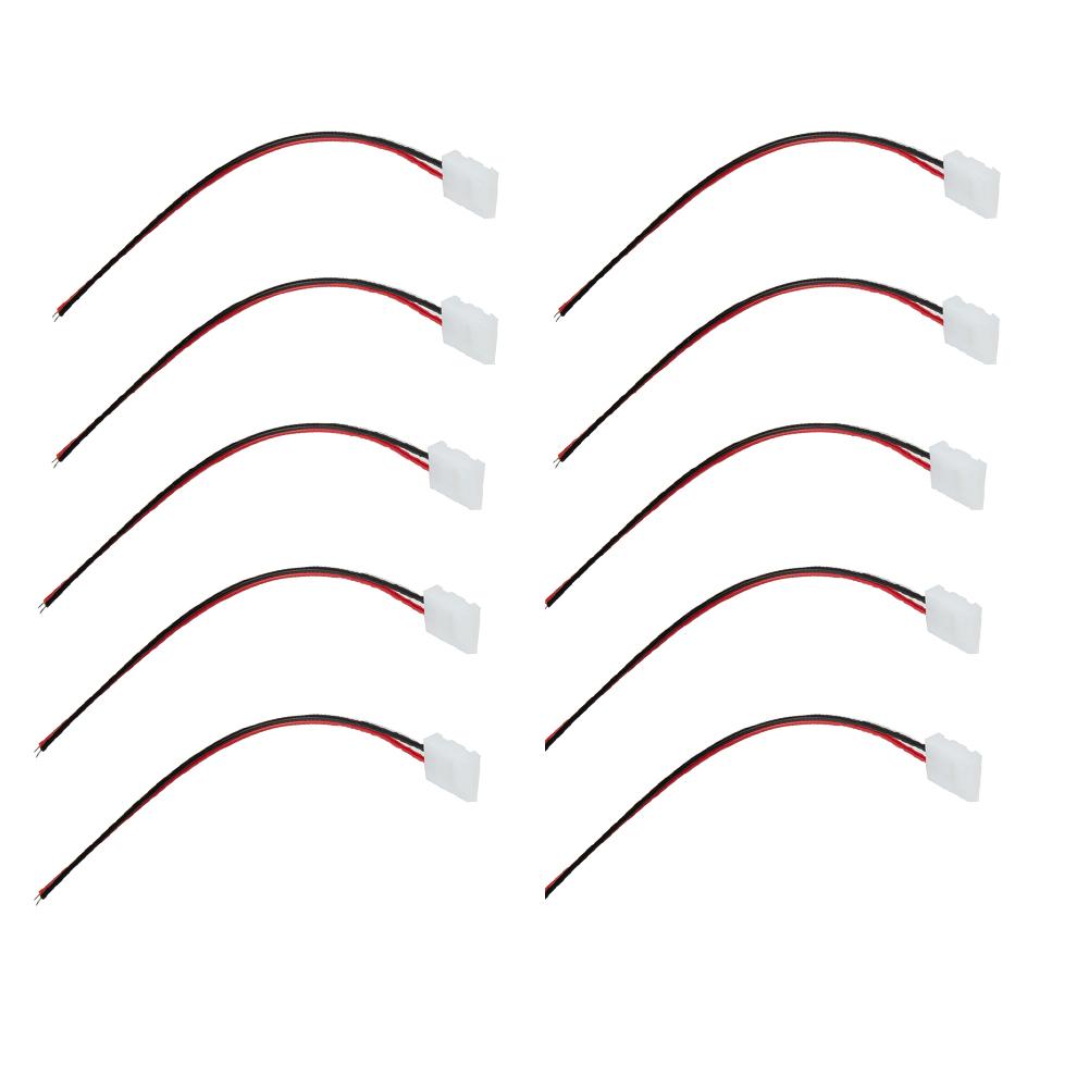 Joint Clip Connector 2PIN Accessories Attachment For 8mm For Lamps Practical Replacement With Wire For Lighting