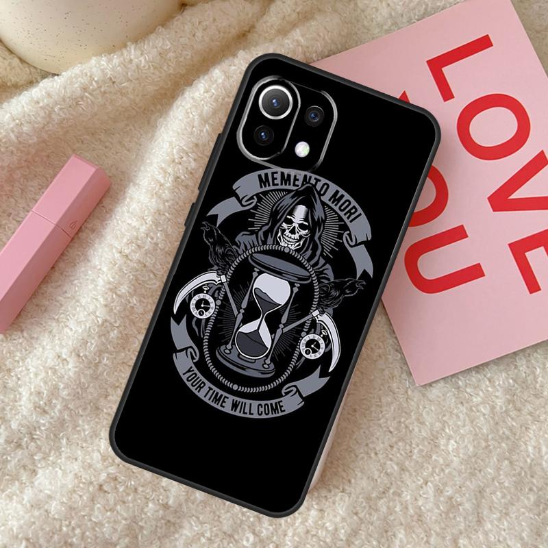 Memento Mori Case For Xiaomi 15 14 Ultra 13T 14T 15T Pro 17 Pro Max POCO F8 F7 F5 F6 X3 X5 X6 X7 Pro Cover
