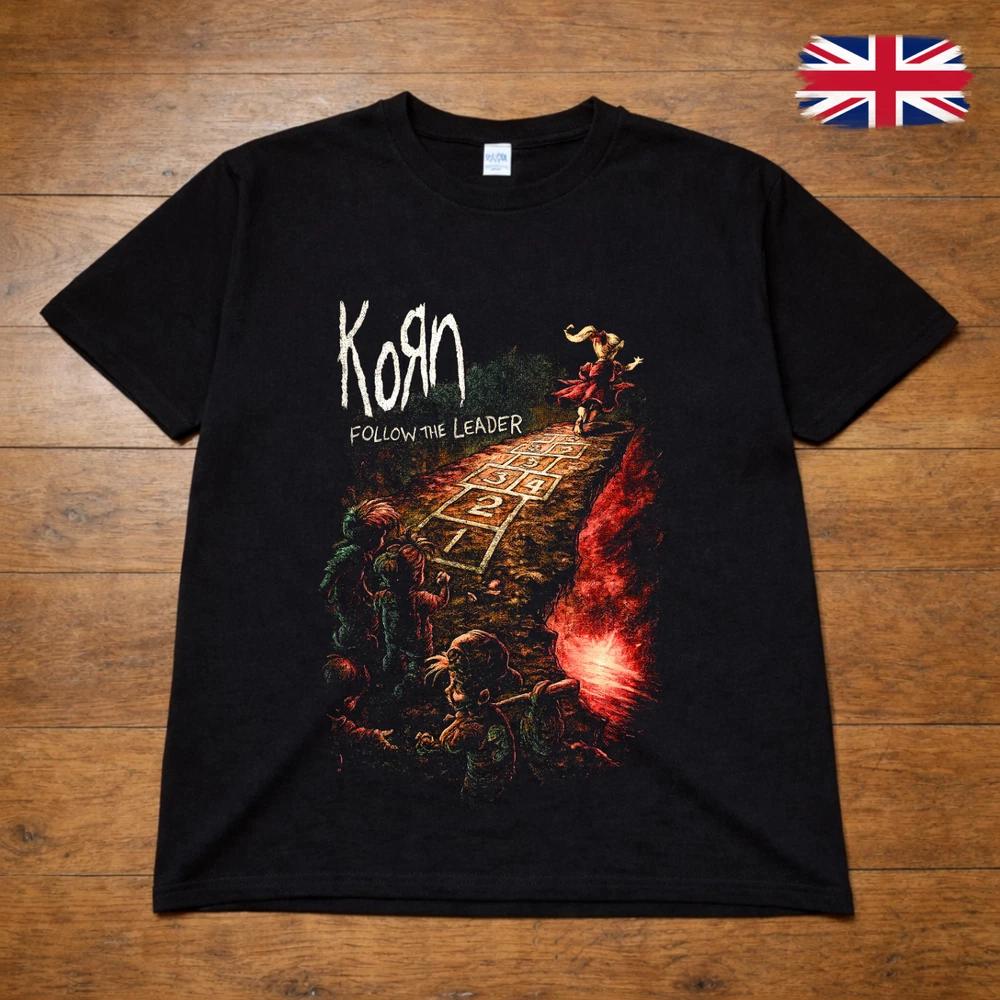 Korn Inspired T Shirt Follow The Leader Album Art Nu Metal Band Tee Adults Kids 2XL