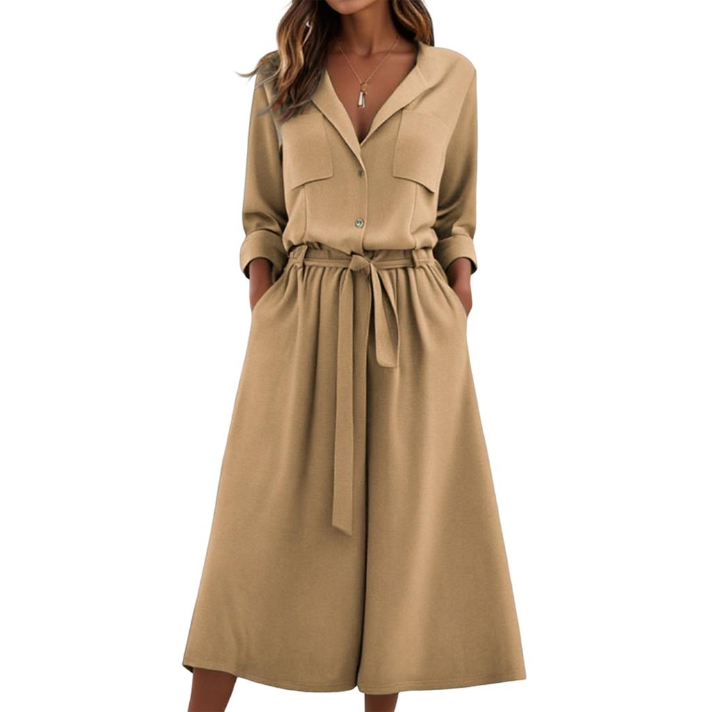 Women's Fashion Two-piece Solid Color Long-sleeved Sweatshirt Trousers Casual Set