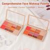 12 Colors Multifunctional Eyeshadow Palette Easy To Color Not Easy To Fly Powder Eyeshadow Highlighter Blush Repair Palette