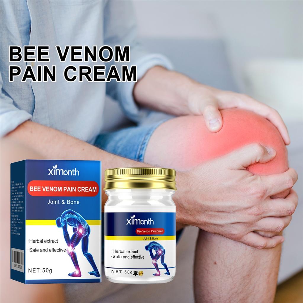 Bee Venom Joint Care Cream Relieves Lower Back, Knee, Tendon, and Bone Pain, Muscle Soreness, Joint Care Cream