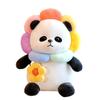 Entzückendes Plüsch-Panda-Spielzeug Weiches Kristall-Samt-Stofftier Perfekt für Kinder und Geschenke