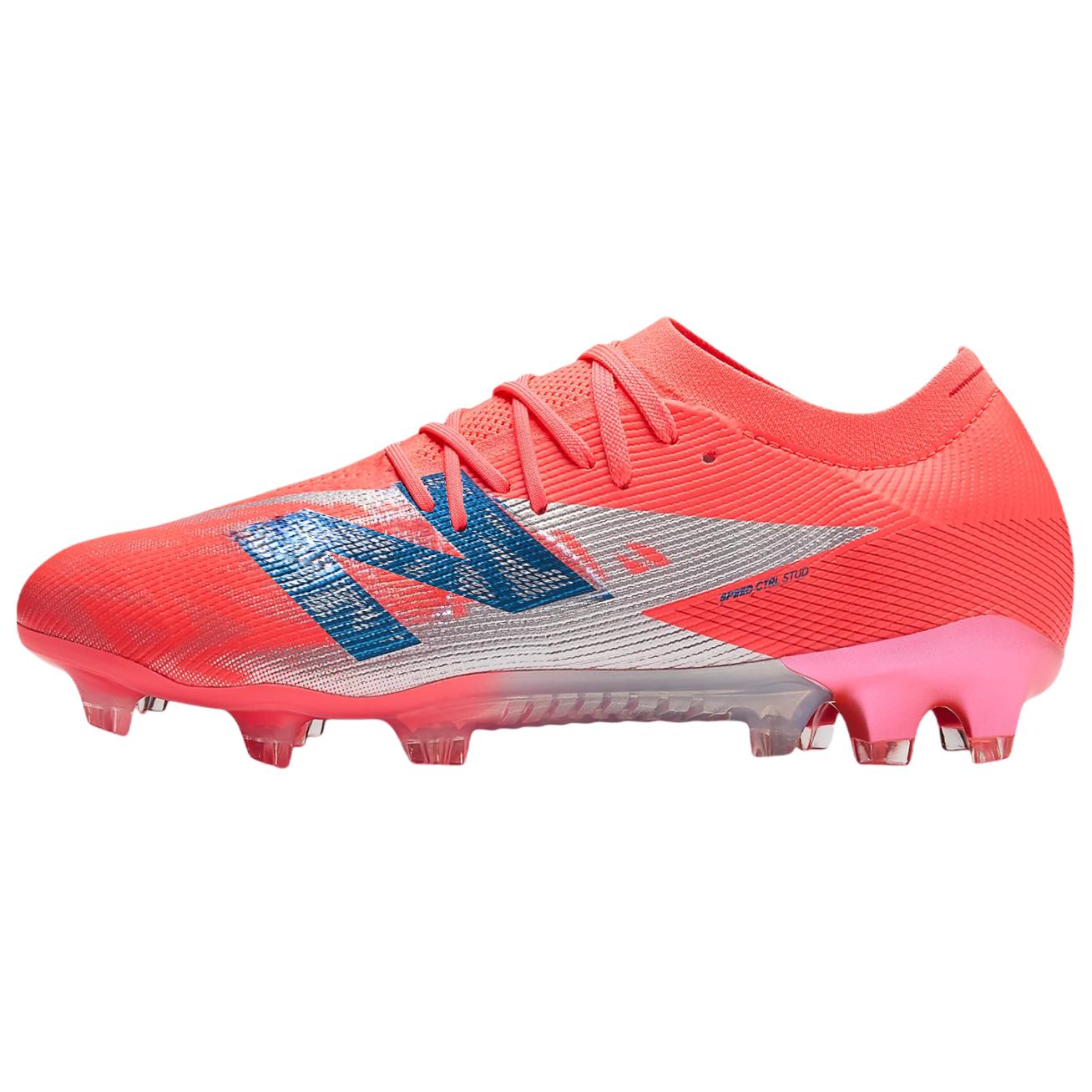 

New Balance FURON ELITE V8 Abrasion Resistant Soccer Shoes Unisex Red Blue Sneakers SF1FMP8 43