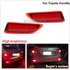 LED Reflector Rear Back Tail For Toyota Corolla/For Lexus CT200h Bumper Brake Stop Running Light Fog Lamp Car Accessories