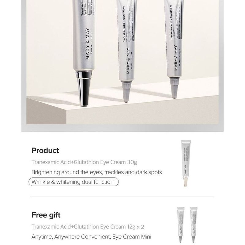 Mary&May - Glutathione Eye Cream Special Set