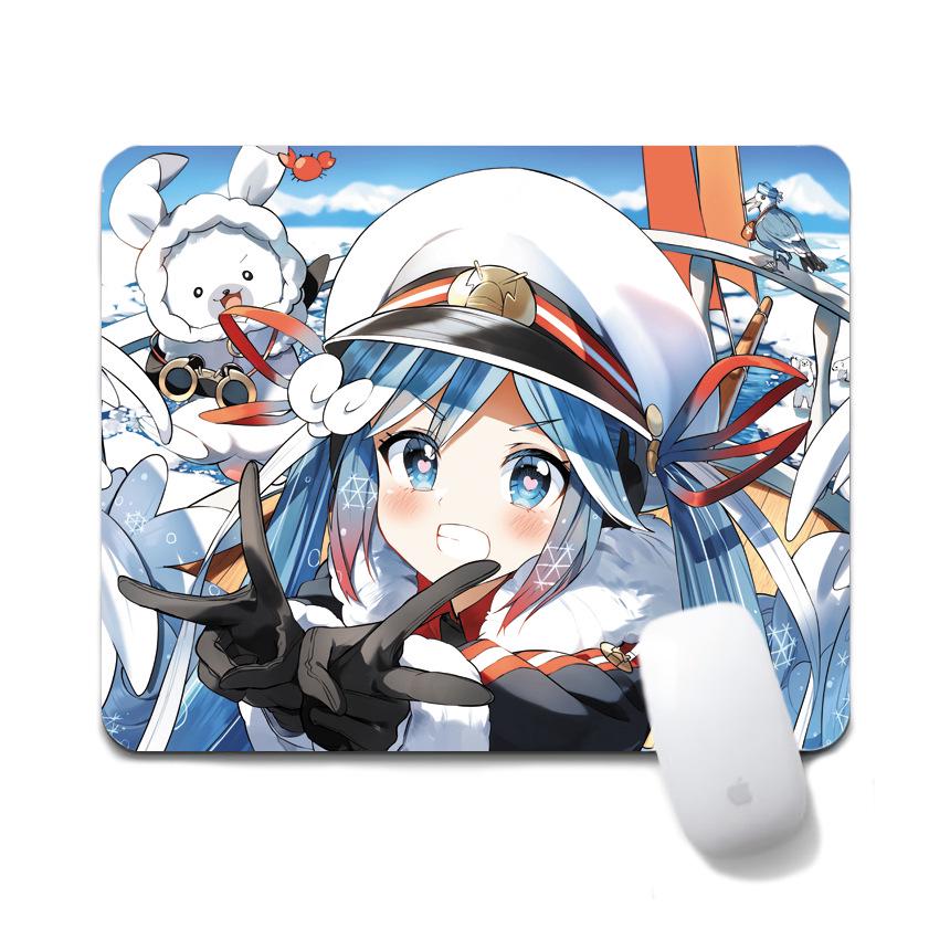 Hatsune Miku Non-Slip Mouse Pad, 20x24cm