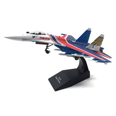Russisches Flugzeugmodell im Maßstab 1:100 SU-35 Simulationsflugzeug Nachbildung Modell SU-35 Flugzeugmodell für Wohnzimmerdekoration Geschenk