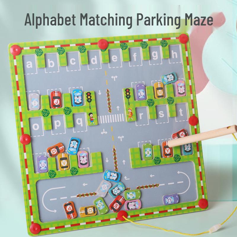 

Children s Wooden Magnetic Counting & Sorting Game - Early Education Toy