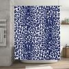 Sea Life Shower Curtain Set Black White Turtle Design for Bathroom Decor Waterproof Fabric with Hooks included Perfect Gift Idea