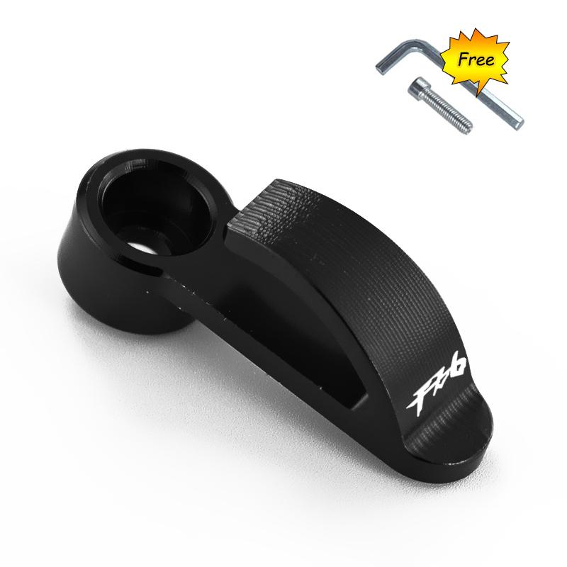 

Для Yamaha FZ6 FZ-6 ZF6N FZ6R FAZER All Year Universal CNC Motorcycle Accessories Крючок для шлема Багажная сумка Крючок Держатель Вешалка чёрный