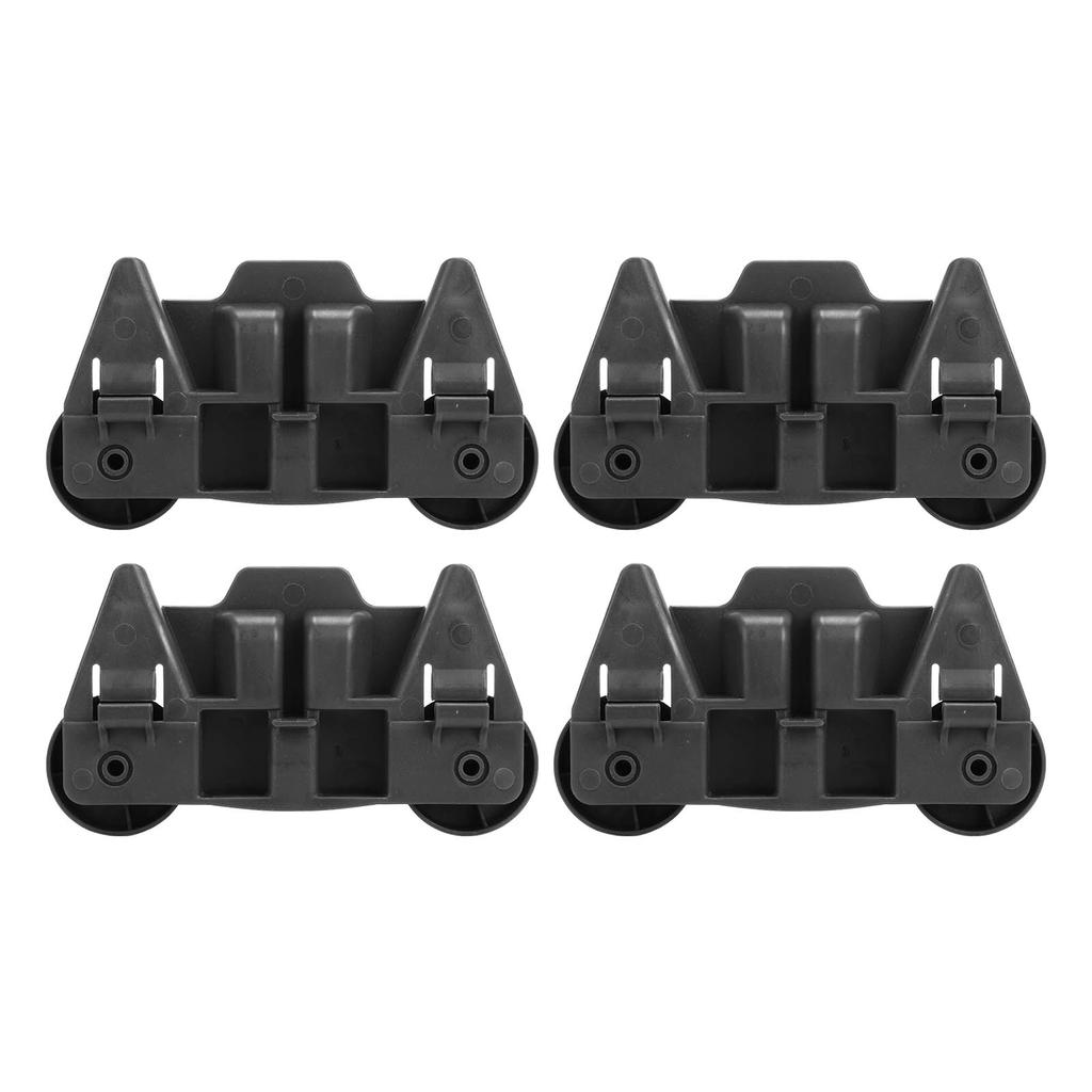 4 Pcs Dishwasher Lower Rack Wheel W10195416V PS11722152 AP5983730 Replacement Accessories for