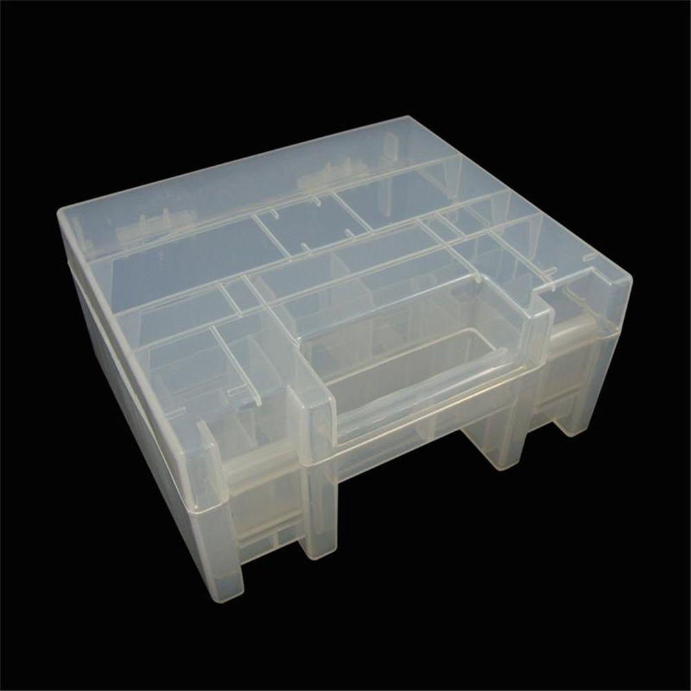 Hard Wear Resistant for AA AAA Battery Holder Organizer Storage Box Battery Case Container