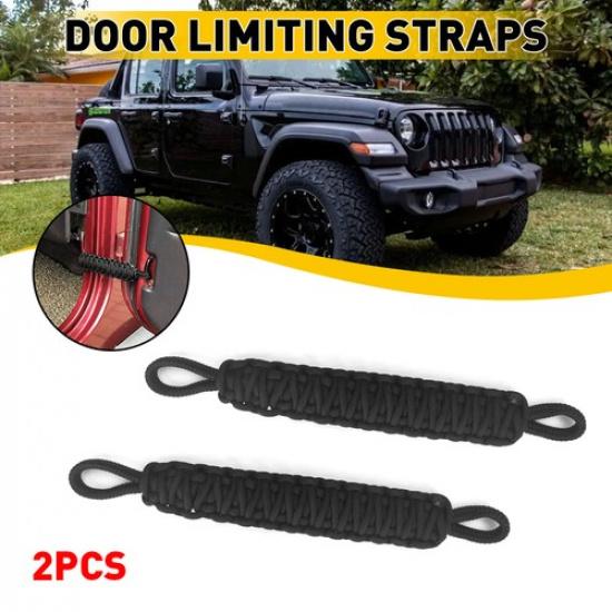 Polyester Car Door Limiting Straps for 1976- Wrangler Jeep JL JK TJ LJ YJ CJ