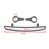 UTV Rückspiegel Mitte 38,5 cm Breit Konvexes Design Spiegel mit 1,75" Klemme für Polaris RZR 800 1000 S 900 XP 1000, Arctic Cat