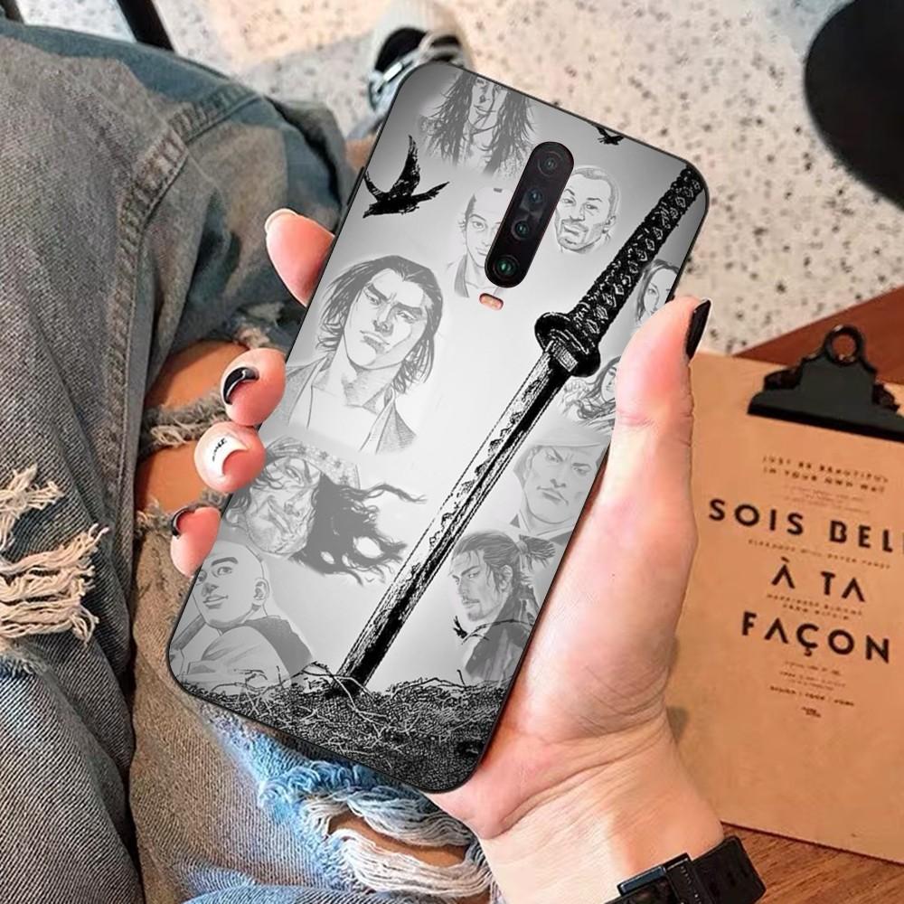 Vagabond Manga Phone Case For Redmi 5 6 7 8 9 10 plus pro 6 7 8 9 A GO K20 K30 K40 pro plus F3 Fundas