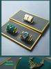 Microfiber Metal Bracelet & Watch Display Stand