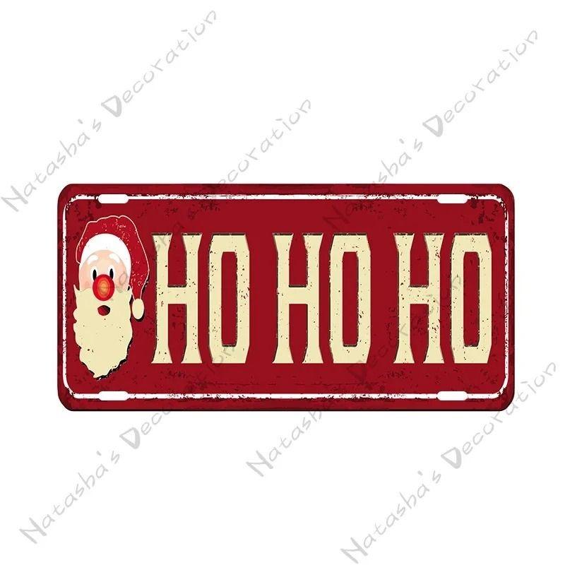 Souvenir Metal License Plate, Custom Auto Sign 15x30cm