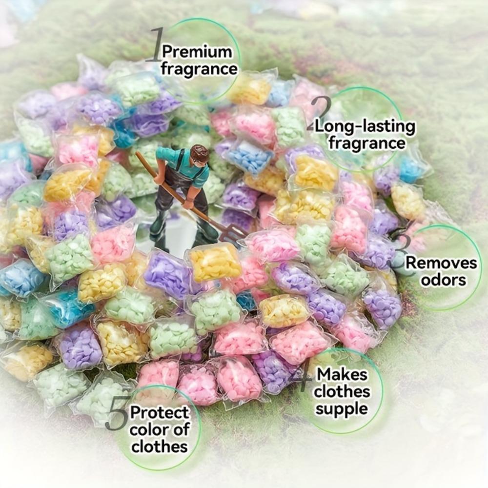 Duftverstärker-Perlen für die Wäsche – 1/3/5/10 Stück zur Auswahl, frischer Duft für die Kleidung, ideal für Zuhause, das Wohnheim und auf Reisen, Mehrzweck-Reinigungsmittel