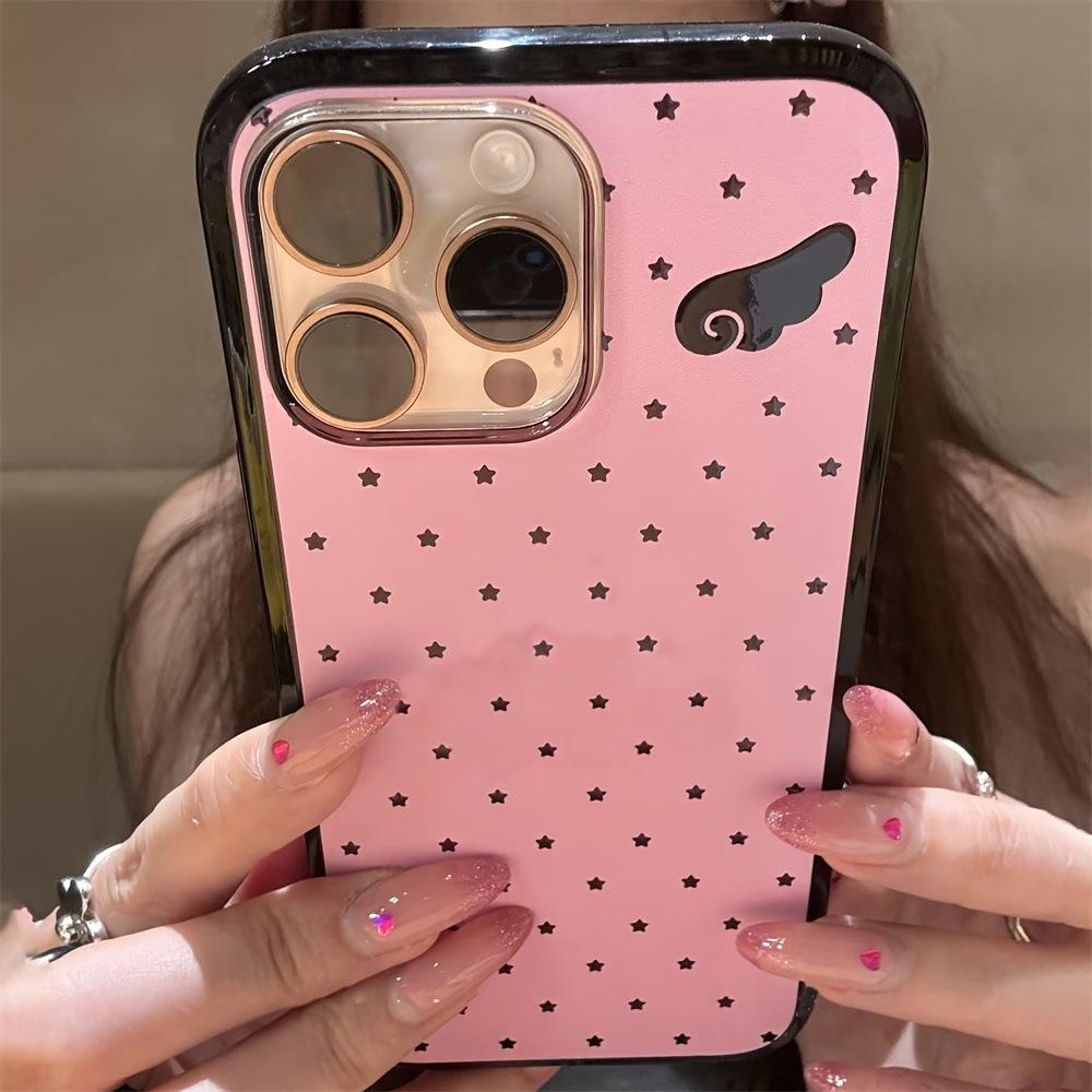 [Magsafe magnetic attraction] Simple polka dot transparent Apple 15/6promax mobile phone case iPhoneAIR protective case