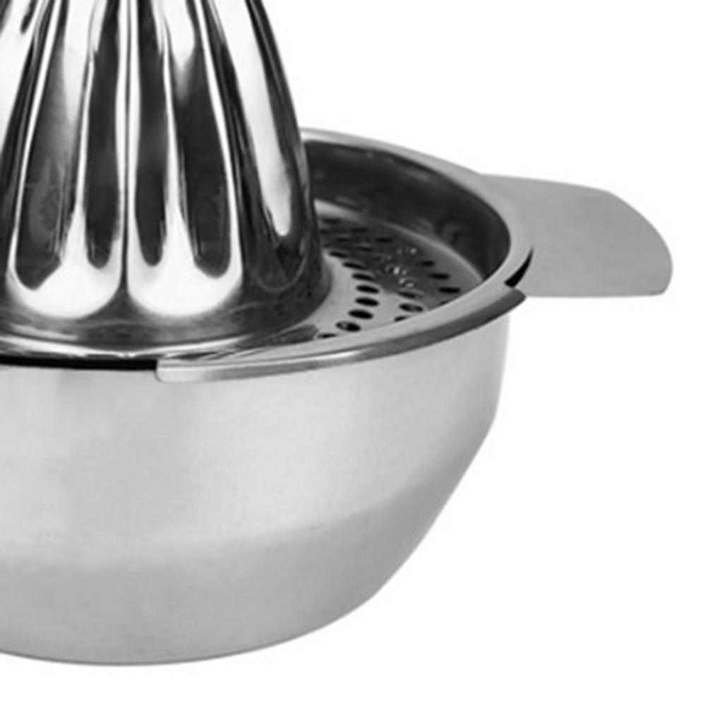 Zitruspresse Zitrone Orange Edelstahl Handpresse Manuelle Saftpresse für Küche