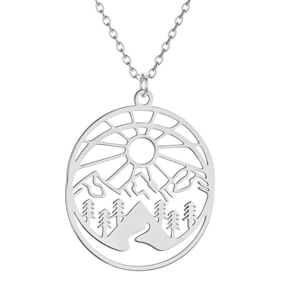 Exquisite Fashion Necklace Nature Lovers Necklace, Minimalist Jewelry, Traveler, Scout, Mom, Gift Valentine's Day Birthday Gift