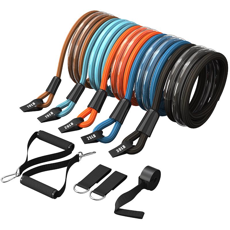JD ZAO 12-Piece Resistance Band Set