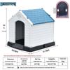 All-Season Waterproof Outdoor Dog House for Small To Large Dogs
