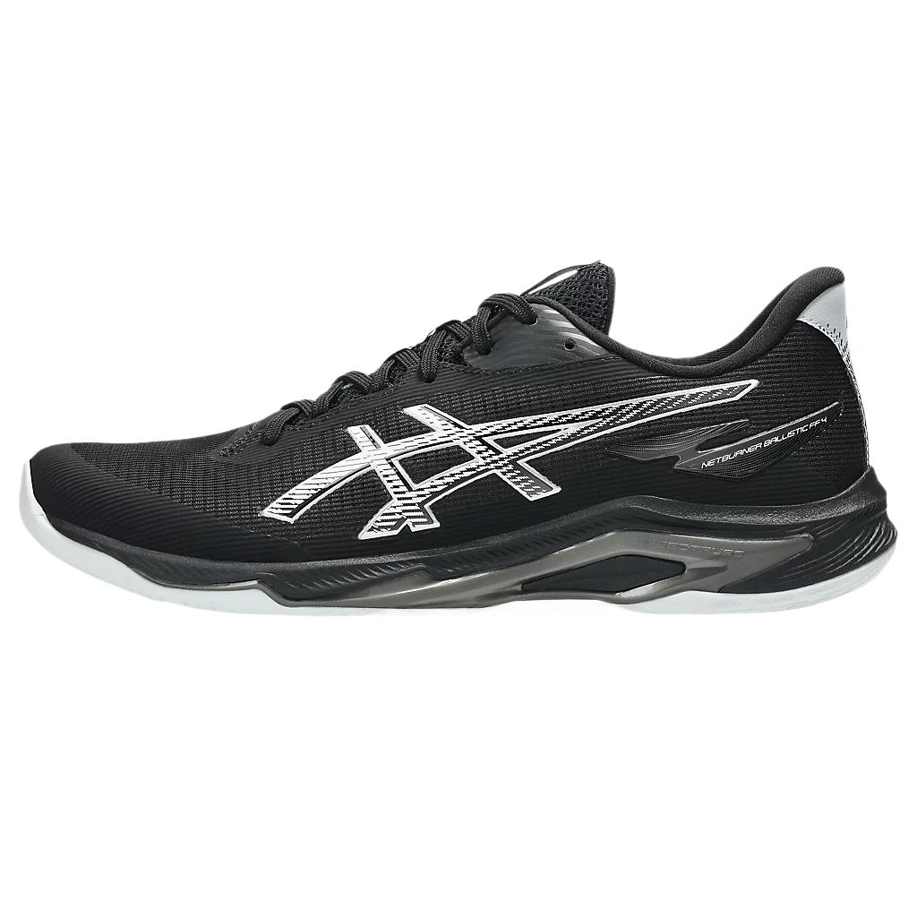 New Asics NETBURNER BALLISTIC FF 4 Shock Absorbers Low Top Training Shoes Men's Black 1051A088-001