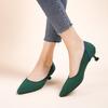 Pointed head shallow mouth single shoes women's autumn new flying woven temperament women's shoes stiletto high heels