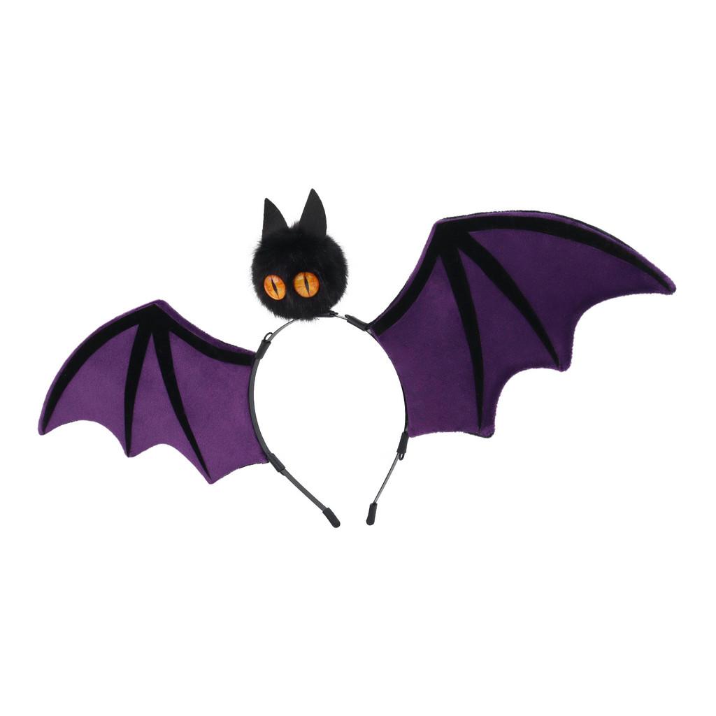 Animal Bat Wings Headband Cosplay Halloween Party Accessory For Men And Women
