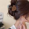 Cute Bear Hair Claw Clip Women Lovely Cartoon Shark Clip Back Head Bun Hair Accessories