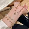 Tassel Niche Women's Luxury Bracelet - High-End Sparkling Design with Diamond Feel