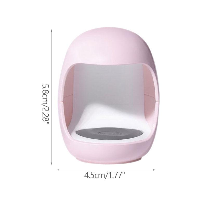 Mini Nail Fast Dryer UV LED USB Lamp Manicure Egg Design Machine Single Finger Nail Art Tool Gel Curing With USB