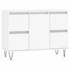 VidaXL Bathroom Cabinet White 80x33x60 Cm Engineered Wood 831652