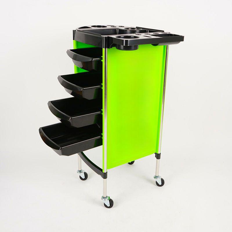Large Capacity Hairdressing Cart Hair Salon Hot Dyeing Tool Cart Stainless Steel Barber Shop Salon Large Capacity Storage Cart