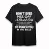 Women's Trend Comfy T-Shirt Humor Graphic Tee Short Sleeve Cotton Black Oversize