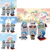 Adorable Doraemon Figurine Cute Pvc Collectible 7cm Relaxing Desktop Decoration Model