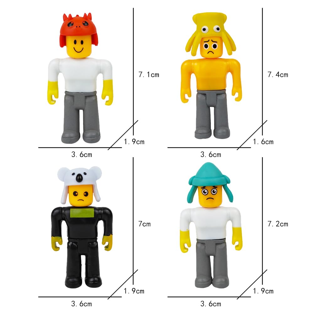 99 Days to Survive PVC Figures from 99 Nights in the Forest, featuring a deer, owl, goat, and wolf. Horror Game Figures, Model Decorations,