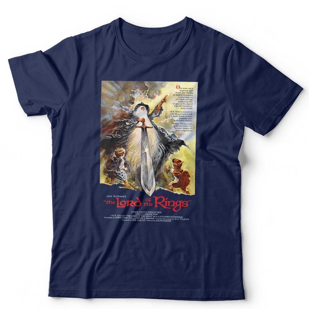 LOTR 1978 Animated Movie Poster Unisex Kids T Shirt Vintage Retro Tolkien S